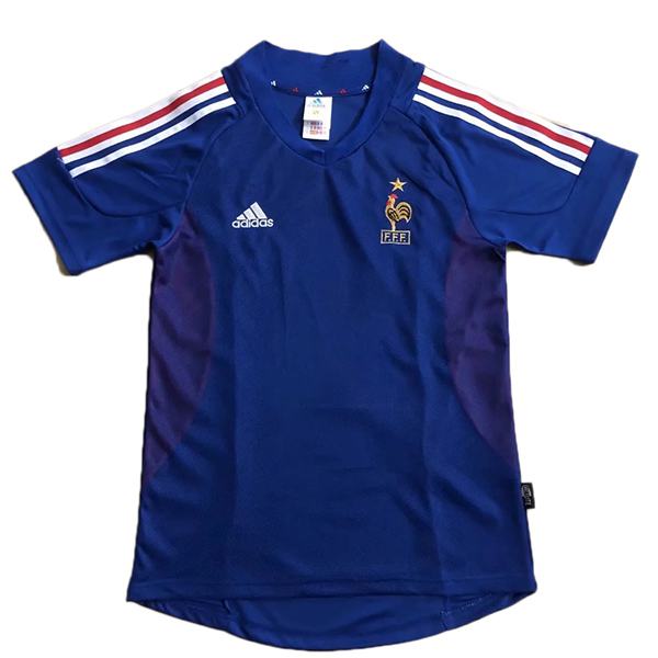 France home retro soccer jersey maillot match men's 1st sportwear football shirt 2002